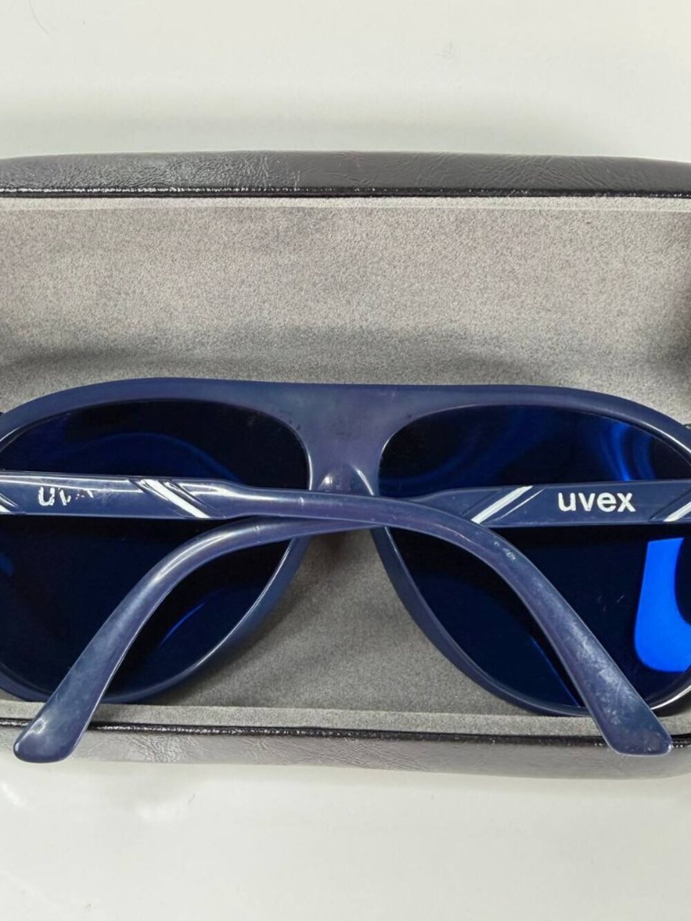UVEX Beta 41 Sunglasses – Made in Italy – Blue Frame – Vintage Style - Picture 6 of 13